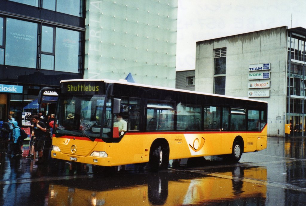 Schmocker, Stechelberg Nr. 5/BE 657'457 Merceedes Citaro (ex P 25'227) am 13. Juni 2010 Interlaken, Ostbahnhof