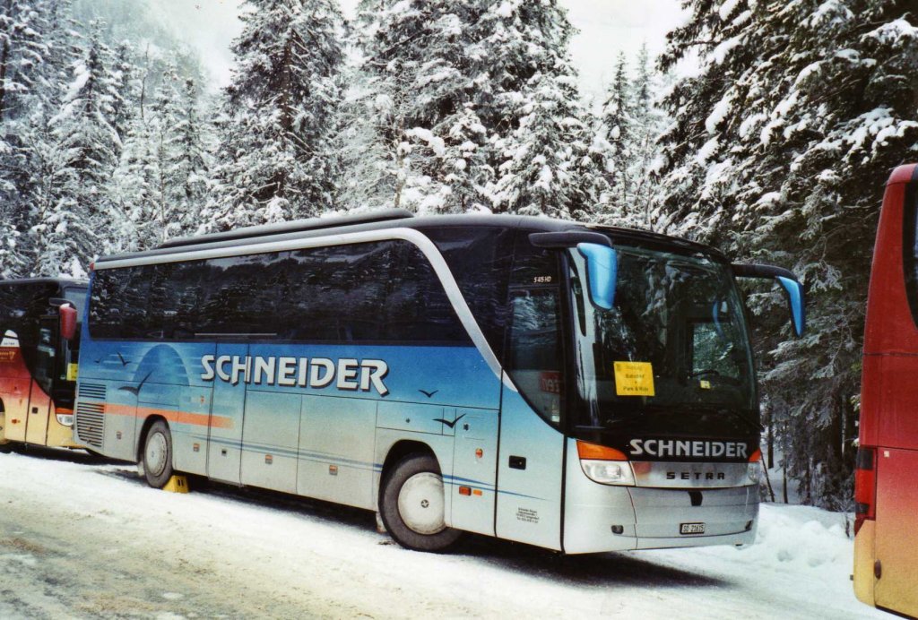 Schneider, Langendorf SO 21'615 Setra am 9. Januar 2010 Adelboden, Unter dem Birg (Einsatz am Ski-Weltcup von Adelboden)