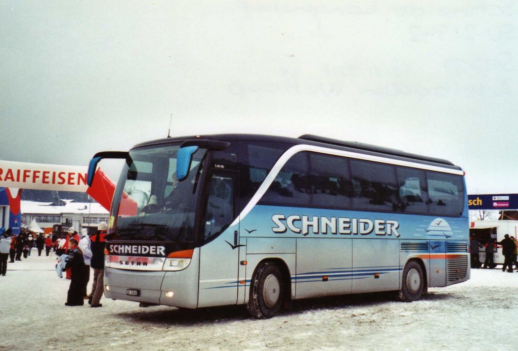 Schneider, Langendorf SO 21'942 Setra am 9. Januar 2010 Adelboden, Weltcup (Einsatz am Ski-Weltcup von Adelboden)