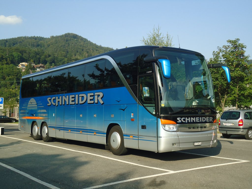 Schneider, Langendorf - SO 28'119 - Setra am 22. August 2012 in Thun, Seestrasse