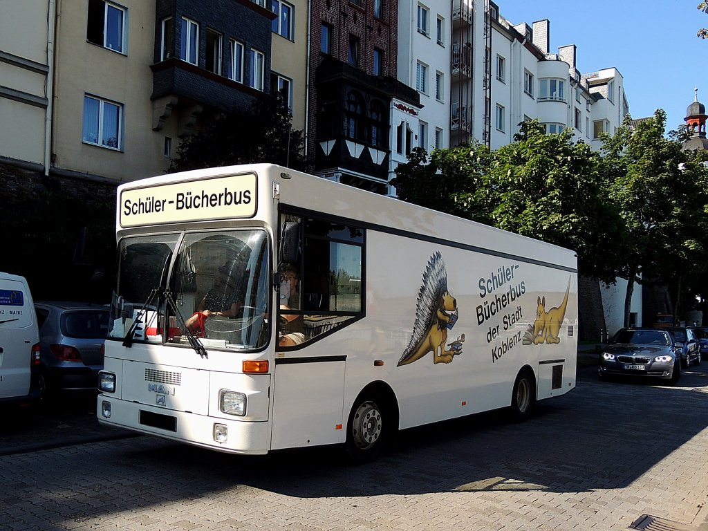 Schler-Bcherbus der Stadt Koblenz; 120822