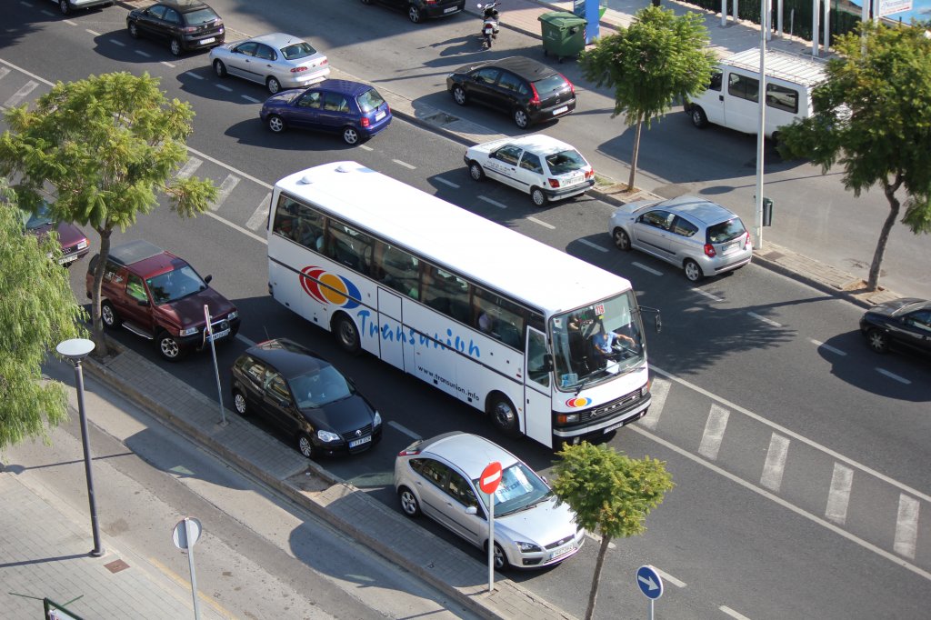 Setra 211 HD Transunion, 18.10.2011 Port de Alcudia (Mallorca)