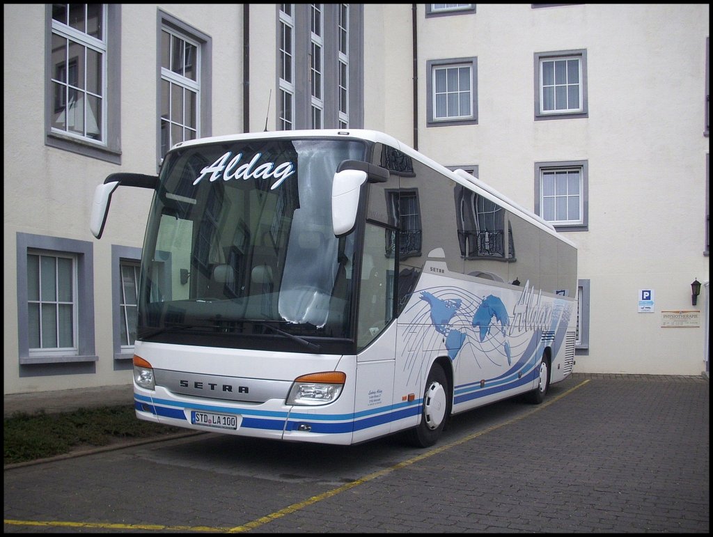 Setra 415 GT-HD von Aldag-Reisen aus Deutschland in Sassnitz am 12.09.2012