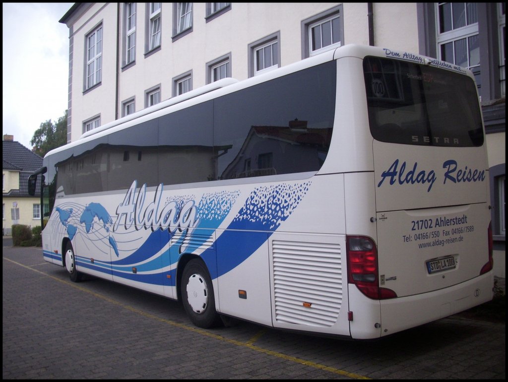 Setra 415 GT-HD von Aldag-Reisen aus Deutschland in Sassnitz am 12.09.2012