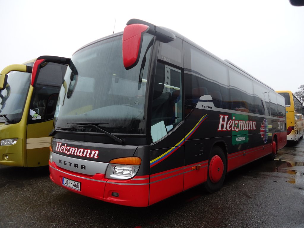 Setra 415 GT HD de la maison Heizmann photographi le 26.11.2012  Berne