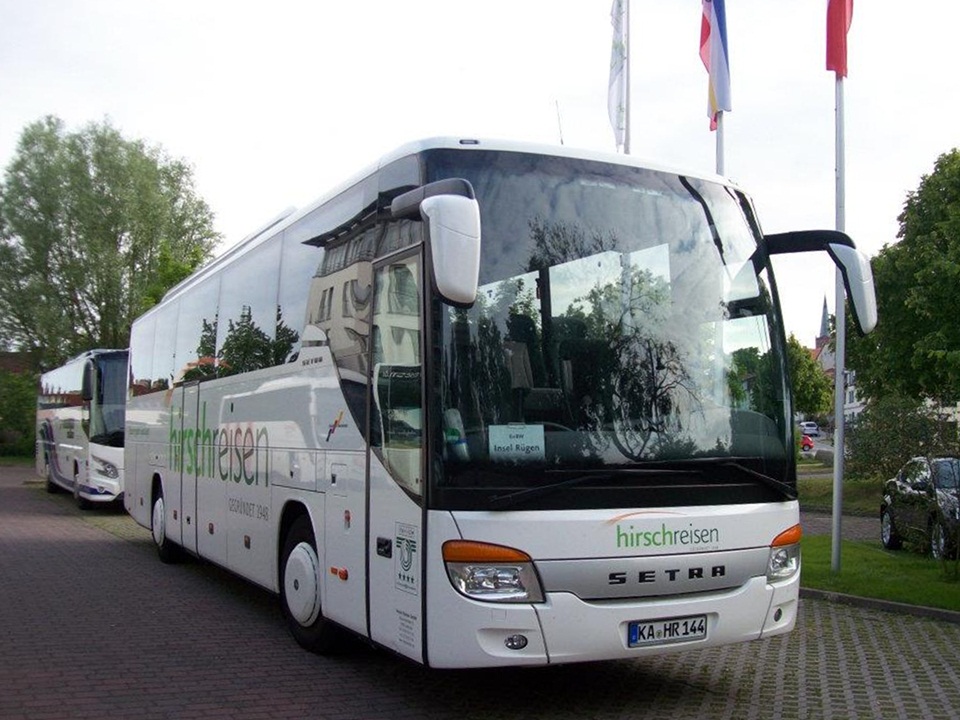Setra 415 GT-HD von Hirsch-Reisen aus Deutschland in Bergen am 15.08.2012

