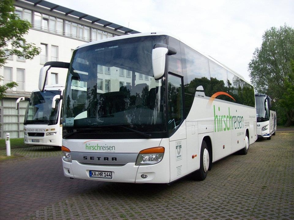 Setra 415 GT-HD von Hirsch-Reisen aus Deutschland in Bergen am 15.08.2012 

