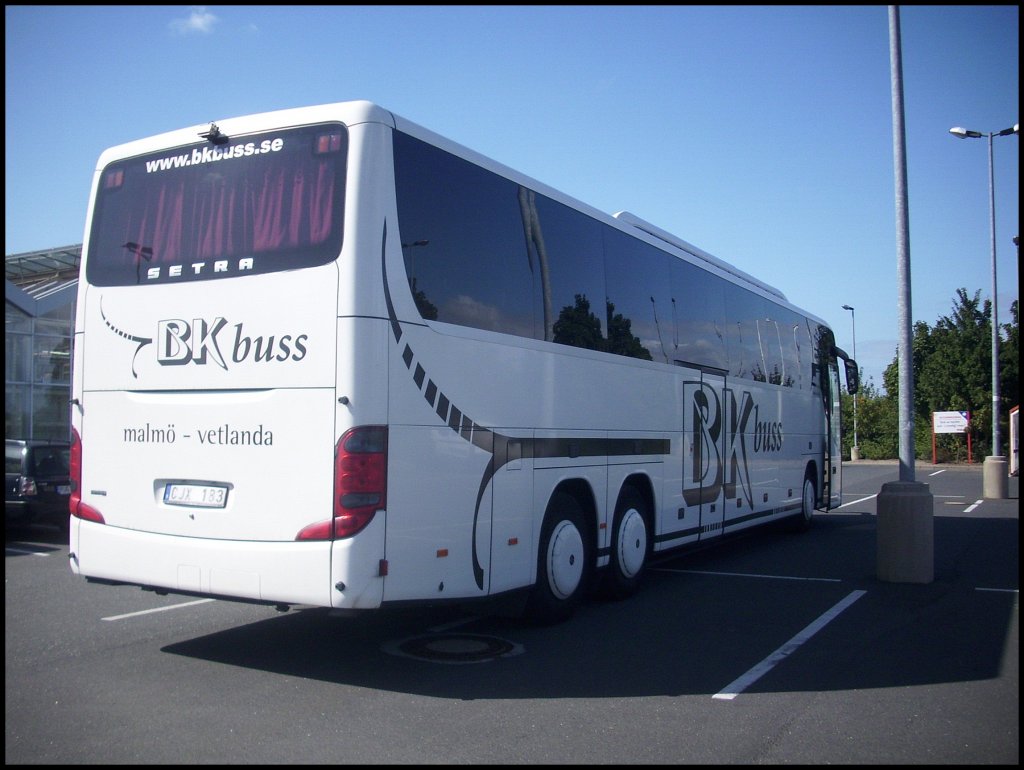 Setra 416 GT-HD von BK-buss aus Schweden in Bergen am 05.09.2012