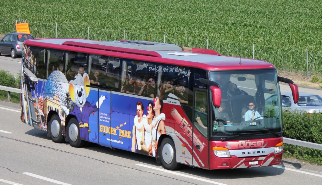 Setra 416 GT HD, Gssi, Oensingen 13.07.2013