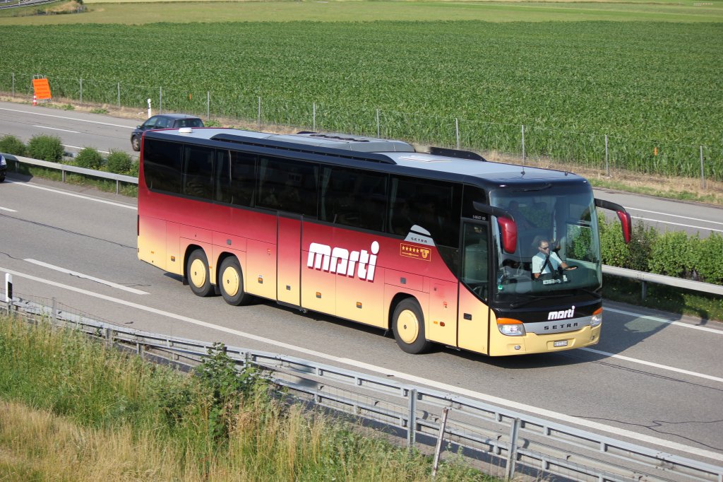 Setra 416 GT HD n 9, Marti, Oensingen le 13.07.2013