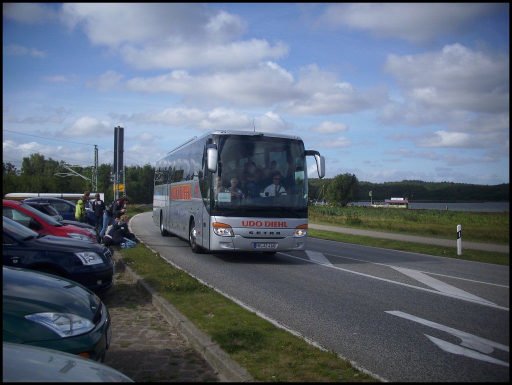 Setra 416 GT-HD von Udo Diehl aus Deutschland in Lietzow am 06.09.2012