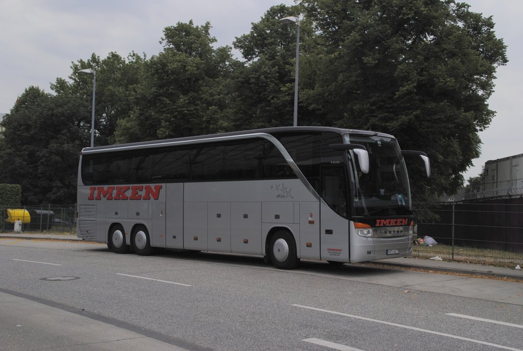 Setra 416 HDH, am 31.07.2010 in Hamburg/ZOB.