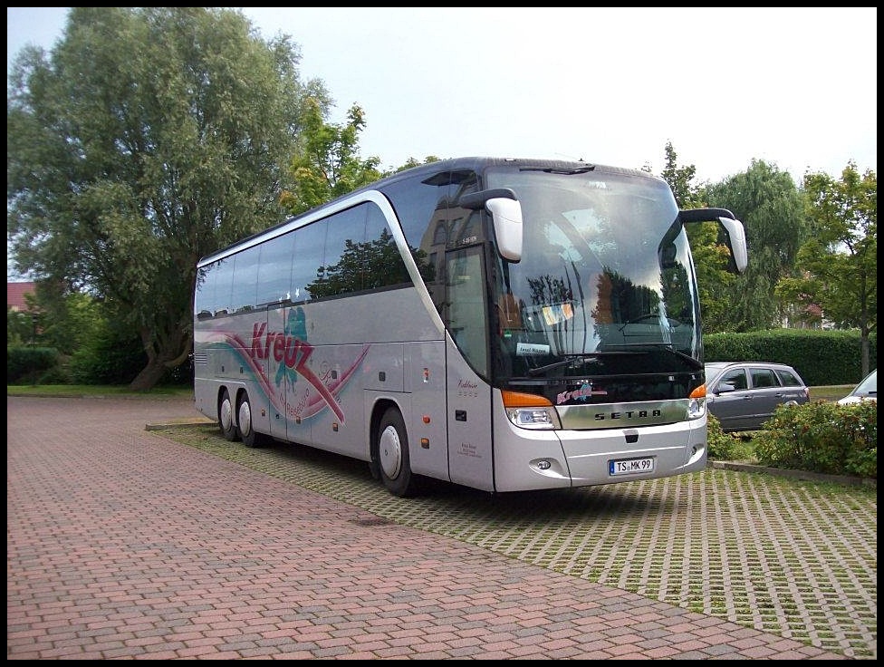 Setra 416 HDH von Kreuz aus Deutschland in Bergen am 14.09.2012