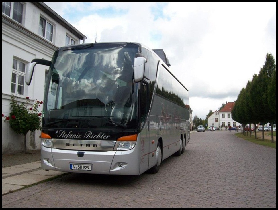 Setra 416 HDH von Stefanie Richter aus Deutschland in Putbus am 14.09.2012