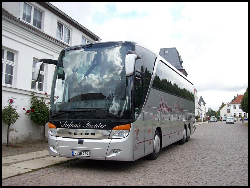 Setra 416 HDH von Stefanie Richter aus Deutschland in Putbus am 14.09.2012