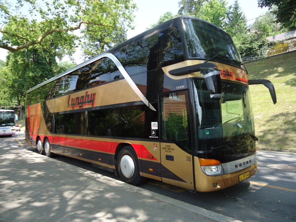 Setra 431 DT, Lynghy (Dannemark), Berne 15.07.2013