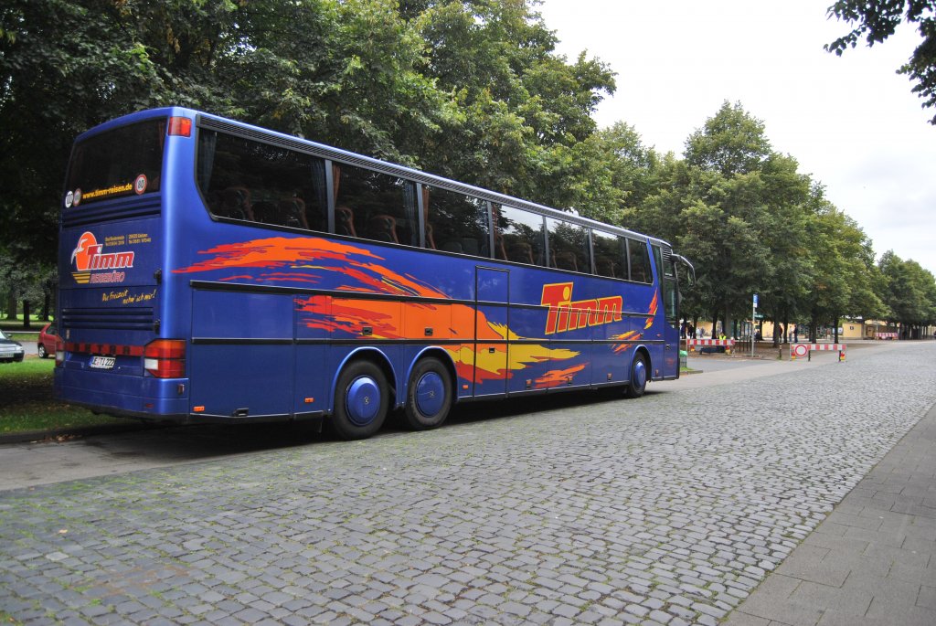 Setra Bus in Hannover/Herrenhuser Grten, am 29.08.10.