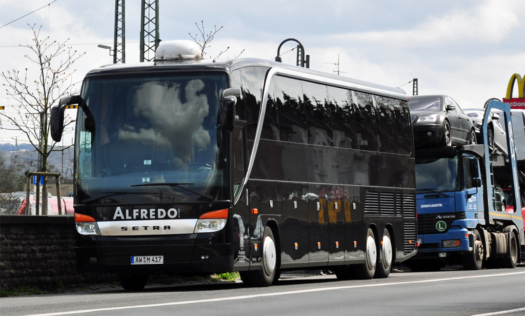 Setra Reisebus,  Alfredo GmbH  in Remagen 02.04.2010
