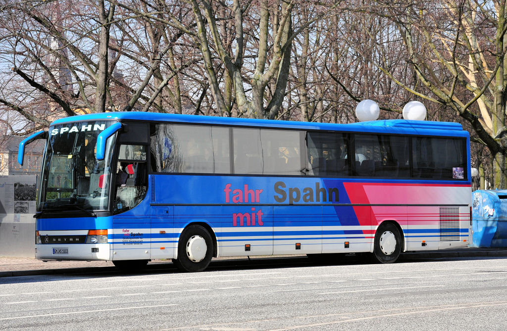 Setra Reisebus,  Busbetrieb Spahn, Bergneustadt , in Bonn am 18.03.2010
