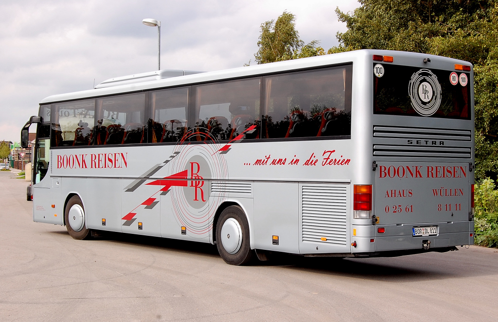 SETRA Reisebus der Firma Boonk Reisen aus dem Mnsterland. 19.9.2010