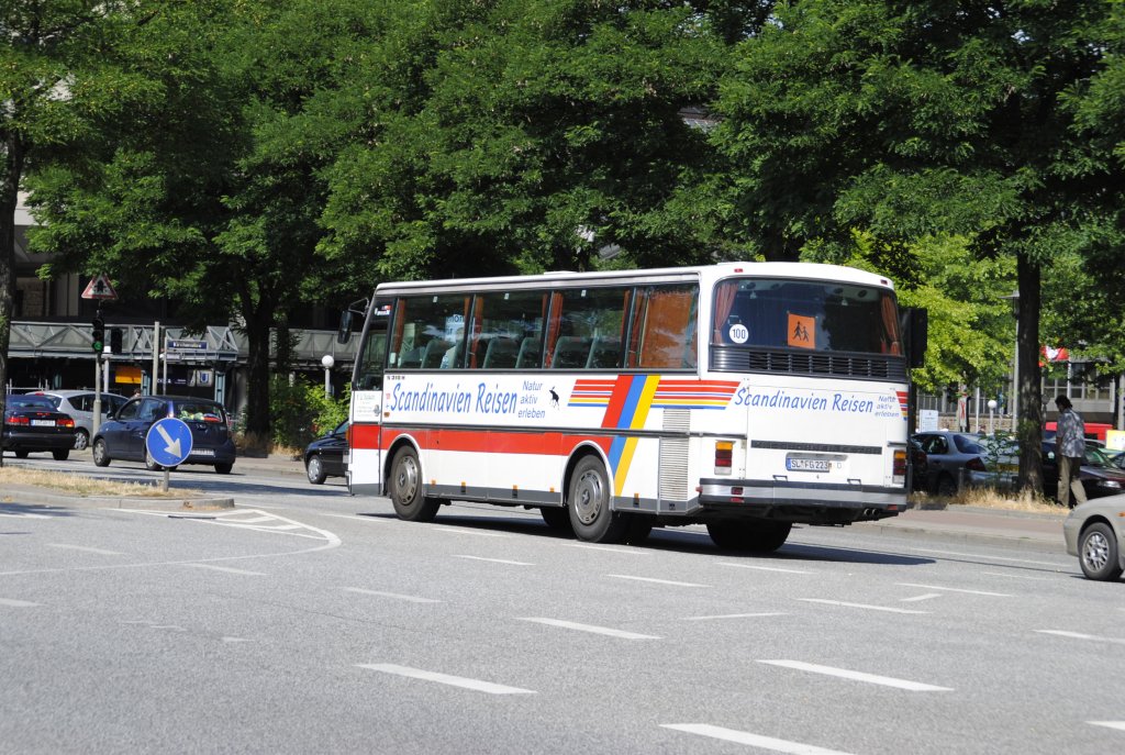 Setra Reisebus im Hamburg am 18.07.10.