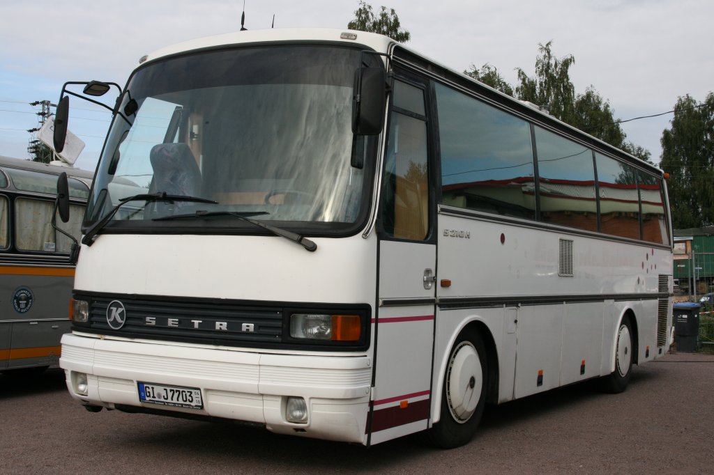 Setra S 210 H, Setra-Veteranen-Club Wohnbustreffen Kapellen-Drusweiler/Pfalz 15.09.2012