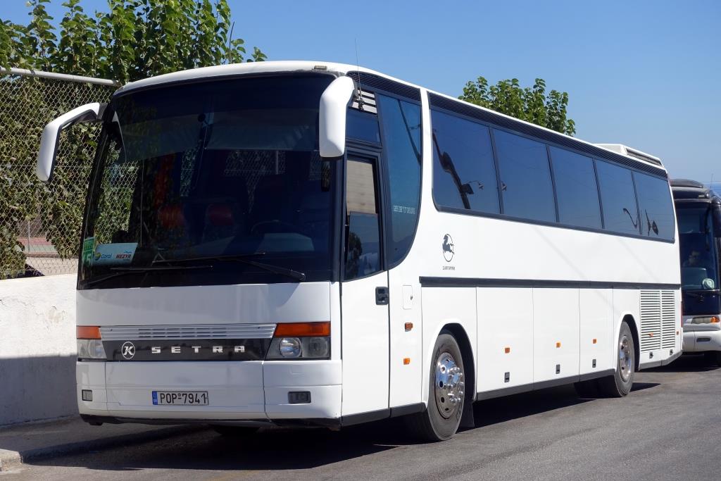 Setra S 315 HD, Santorin/Griechenland 07.09.2017