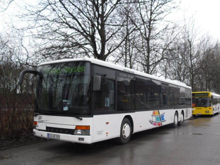 Setra S 319 NF Primo Reisen bei der VGB in Bremerhaven.