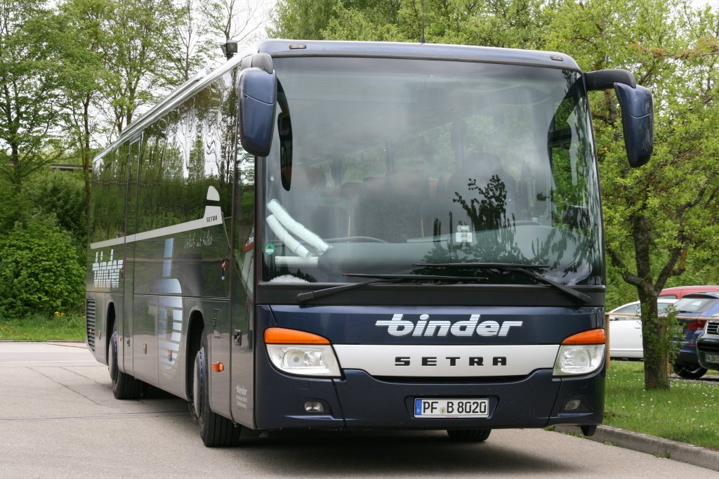 Setra S 415 GT  Binder , Sigmaringen Landesgartenschau 12.05.2013