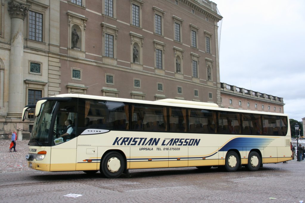 Setra S 417 UL  Kristian Larsson , Stockholm 27.08.2012
