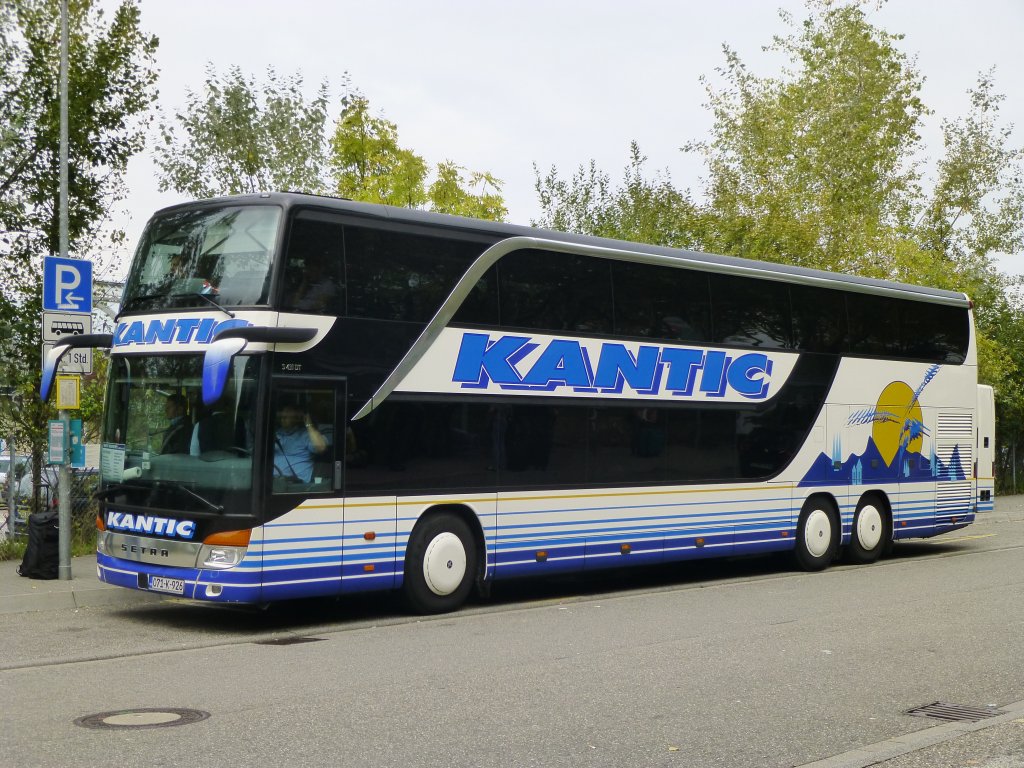 Setra S 431 DT  Kantic , Karlsruhe 11.10.2012