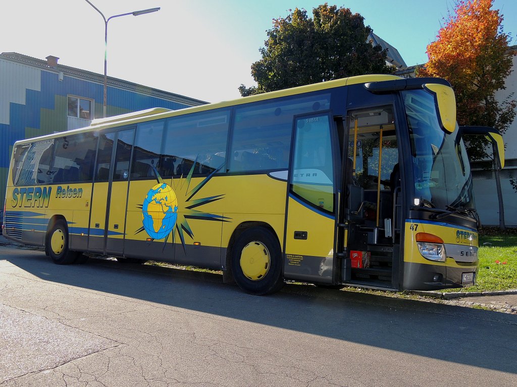 SETRA S415UL von Stern-Reisen anlsslich der int. Musikmesse in Ried; 121014