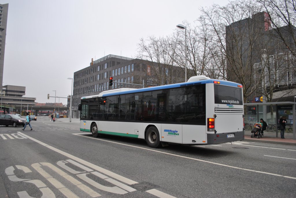 Setra berlandbus, am 02.02.10 in Hannover.