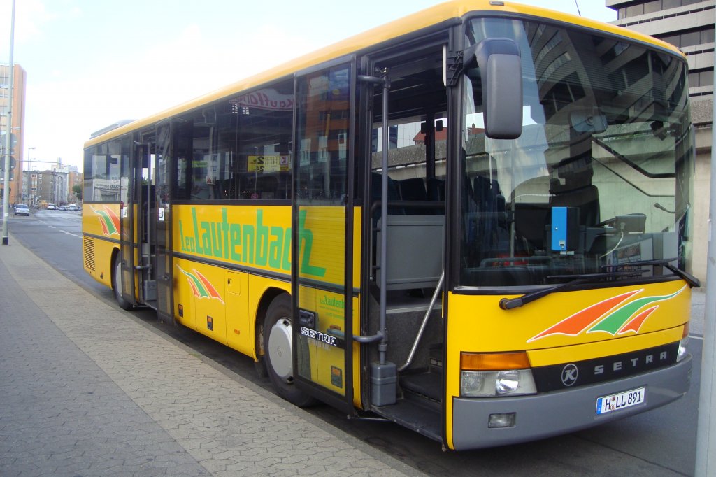 Setra UL Bus in der Hamburger Allee/Hannover im August ´09.