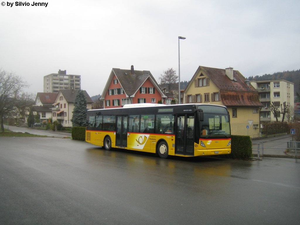 SG 273 381 ''Gomiswald'' (Regie Uznach) am 26.11.09 in Uznach, Bahnhof.