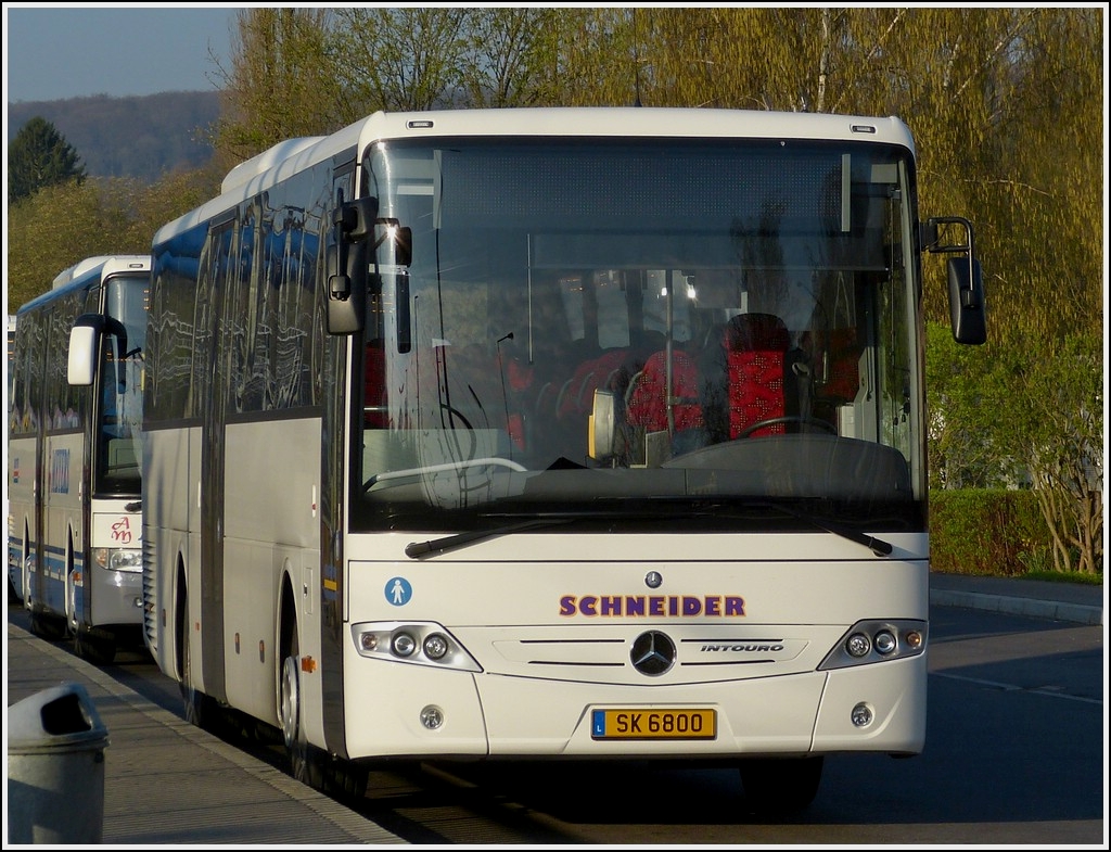 (SK 6800) Mercedes Benz Intouro aufgenommen am Bahnhof in Ettelbrck am 25.04.2013.