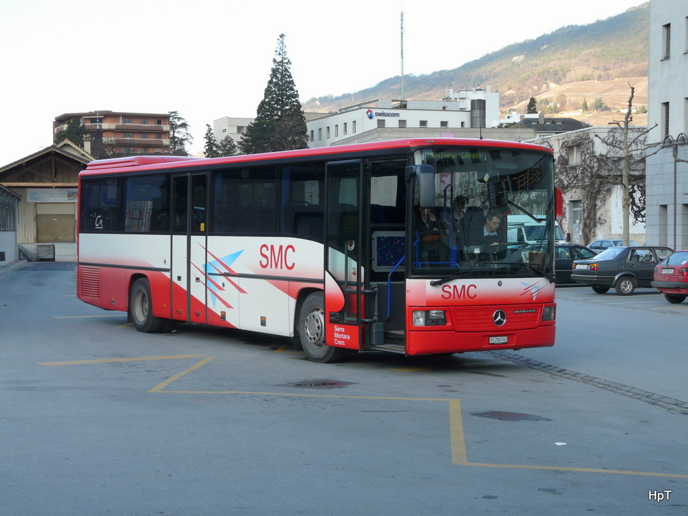 SMC - Mercedes Integro  VS  290741 in Sierre am 18.03.2011

