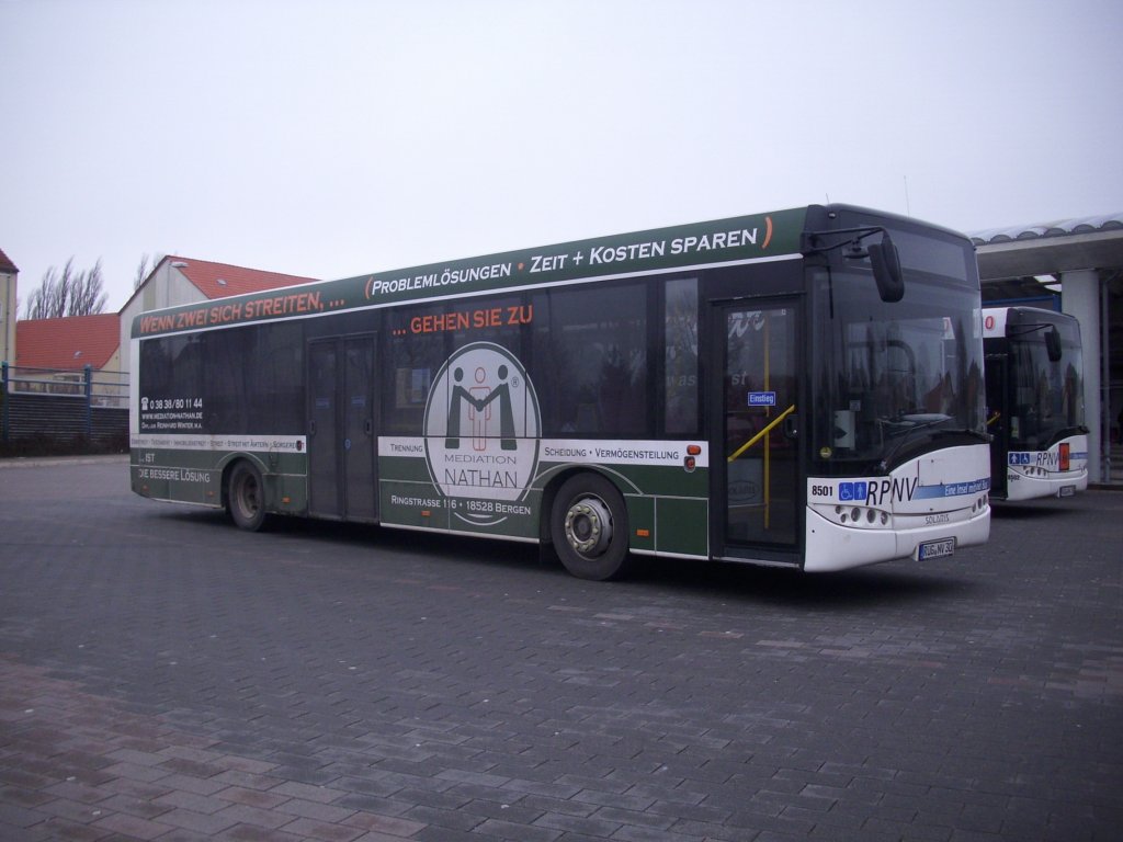 Solaris Urbino 12 der RPNV in Bergen am 24.02.2012

