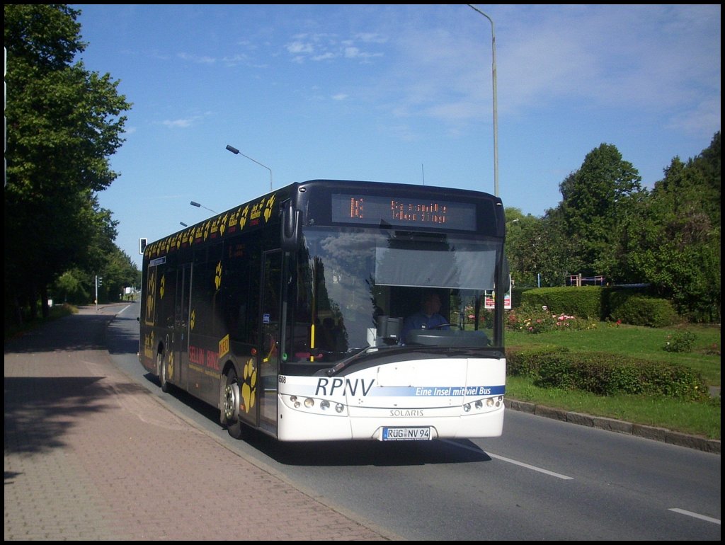 Solaris Urbino 12 der RPNV in Sassnitz am 26.08.2012

