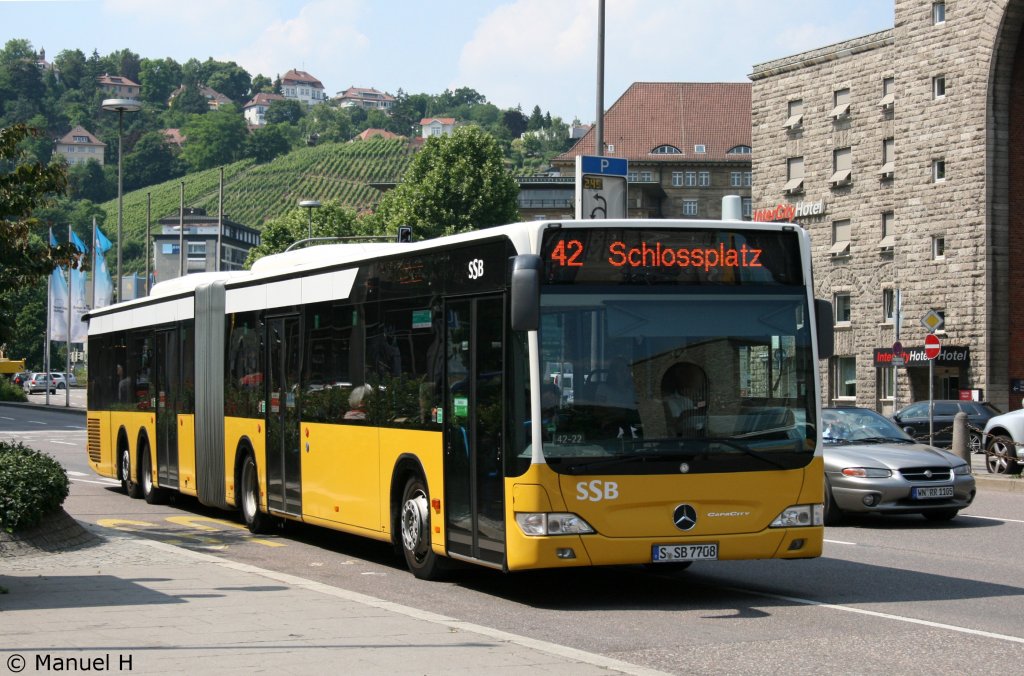 SSB (S SB 7708).
Stuttgart HBF, 28.6.2010.