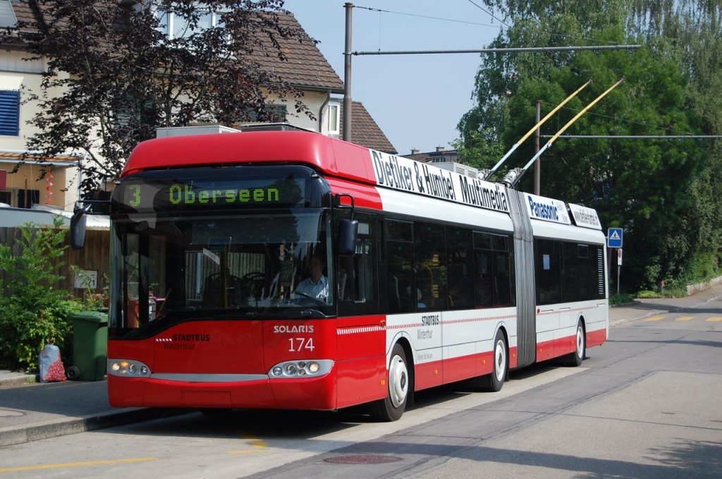 Stadtbus 174 in Rosenberg, 2010-07-01