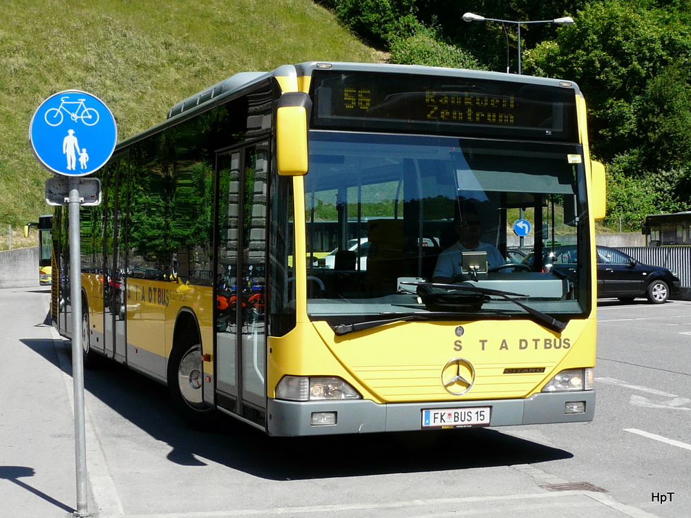 StadtBus Feldkich - Mercedes Citaro FK.Bus 15 unterwegs auf der Linie 56 in der Stadt Feldkich am 24.05.2011
