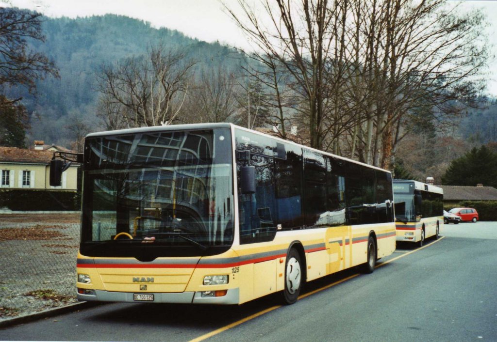 STI Thun Nr. 125/BE 700'125 MAN am 15. Dezember 2009 Thun, Schifflndte