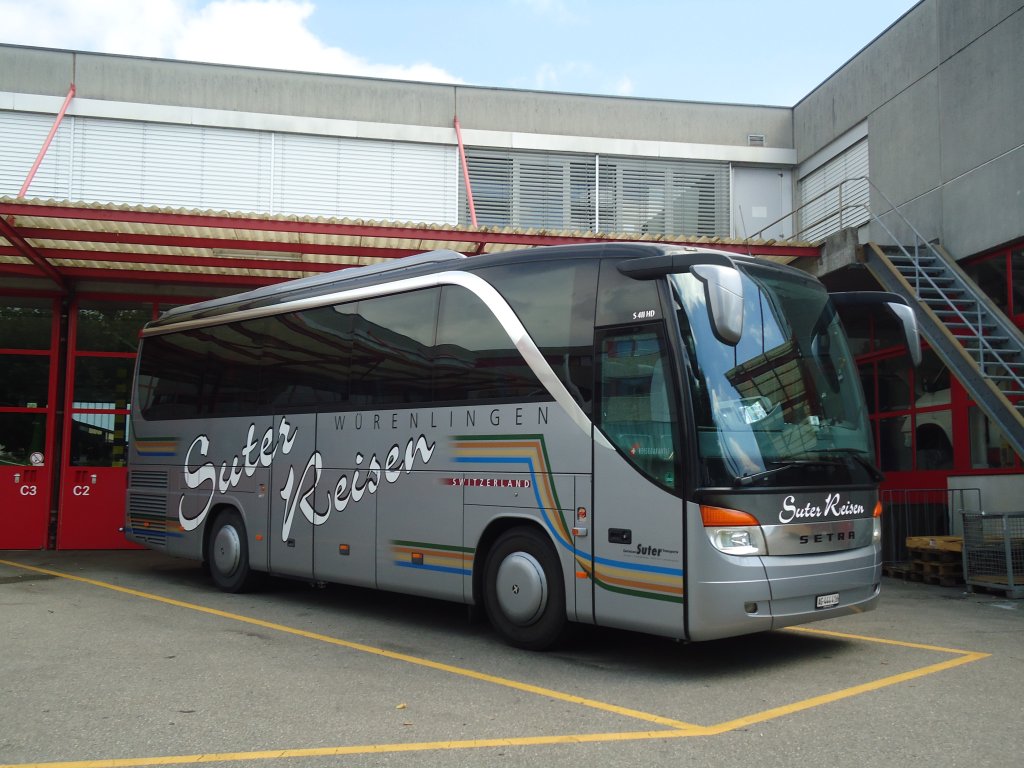 Suter, Wrenlingen - AG 444'416 - Setra am 10. Juli 2011 in Kloten, EvoBus