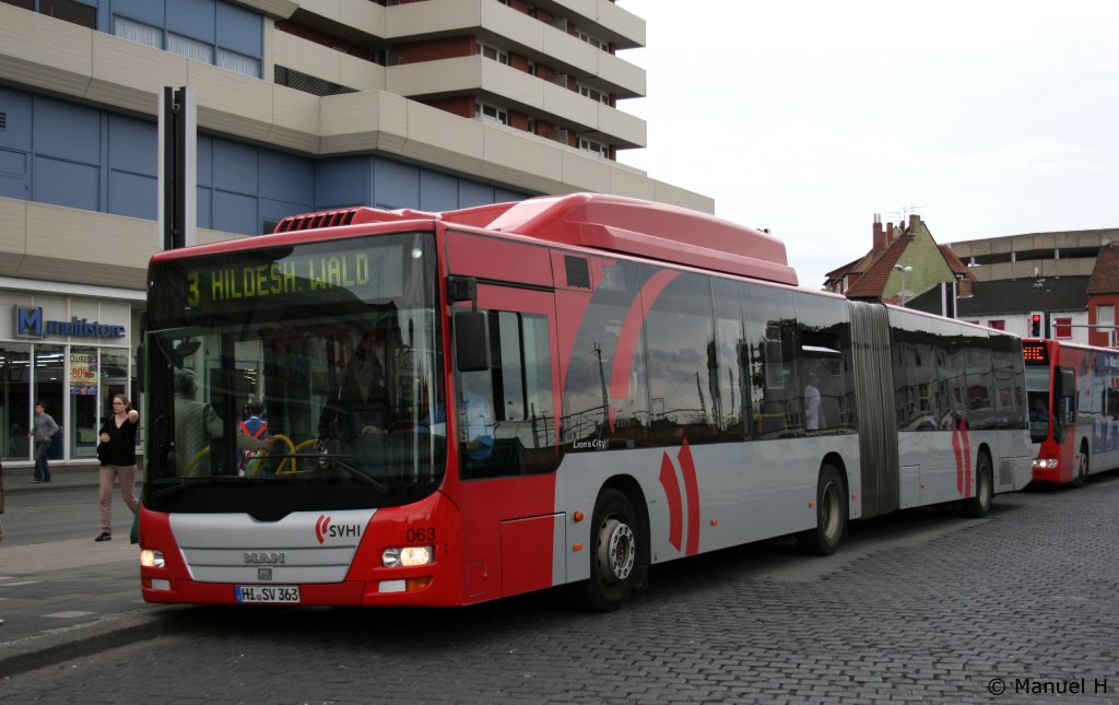 SVHI 063 (HI SV 363).
Hildesheim HBF, 16.8.2010.