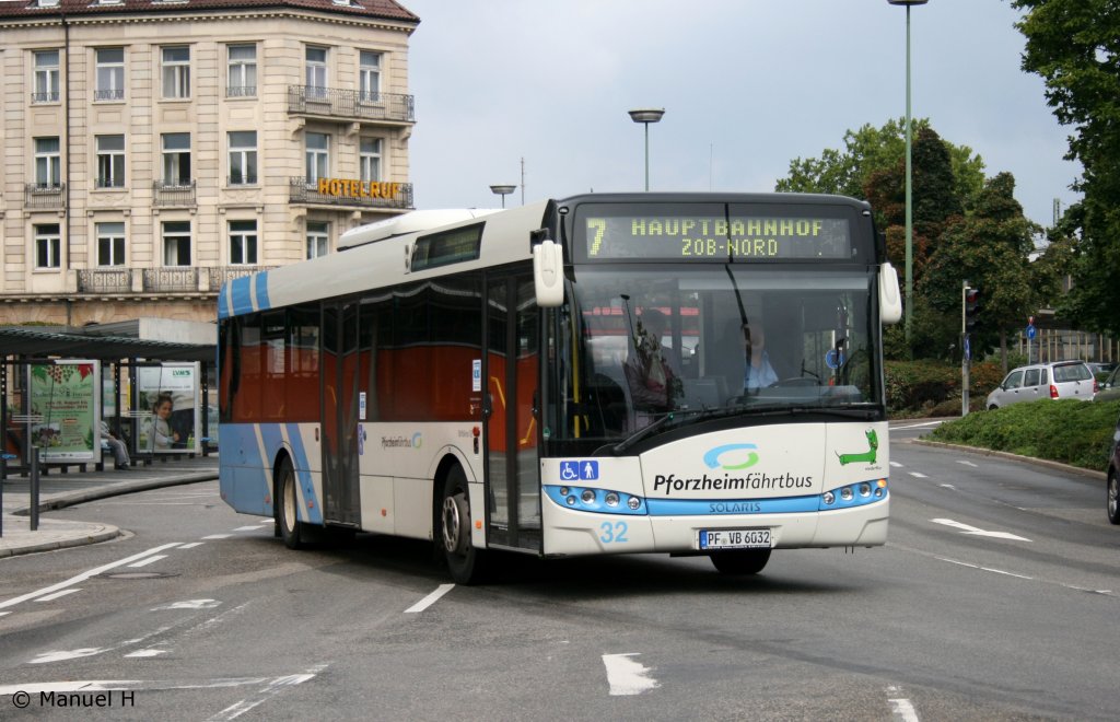 SVP 32 (PF VB 6032).
Pforzheim HBF, 17.8.2010.