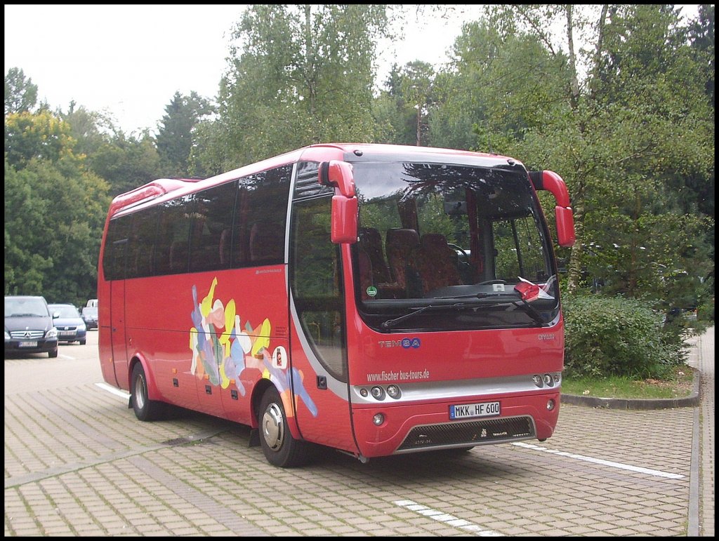 Temsa Opalin von Fischer Tours aus Deutschland vor der Bastei am 01.10.2012