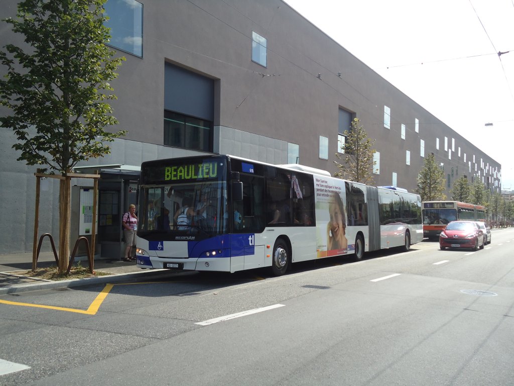 TL Lausanne - Nr. 618/VD 1577 - Neoplan am 12. Juli 2011 in Lausanne, Beaulieu