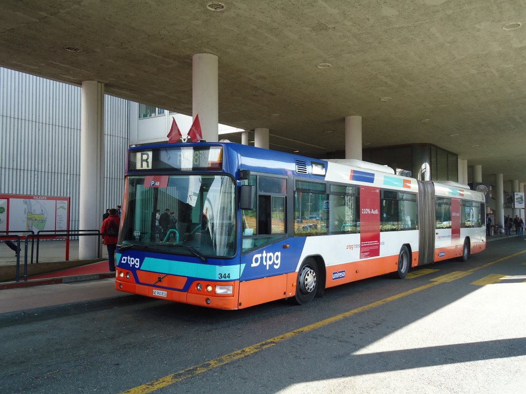 TPG Genve - Nr. 344/GE 960'832 - Volvo am 10. Mrz 2011 in Genve, Palexpo