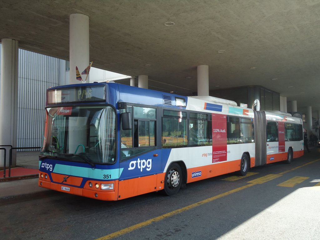TPG Genve - Nr. 351/GE 96'466 - Volvo am 10. Mrz 2011 in Genve, Palexpo